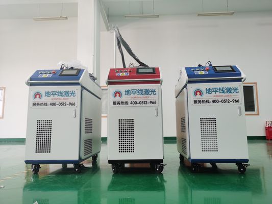 van de de Laserlasser van 1000W 1080nm Handbediende het Materiaal Dubbele Slinger van Fiber Laser Welding
