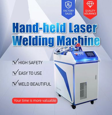 van het de Laserlassen van 500W 1080NM Handbediende de Machinecw Waterkoeling