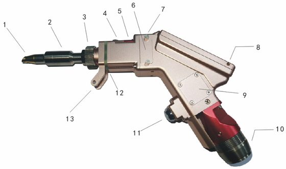 2000W CW Handbediende Laserlasser 1080nm Maxphotonics met Autodraadafzender