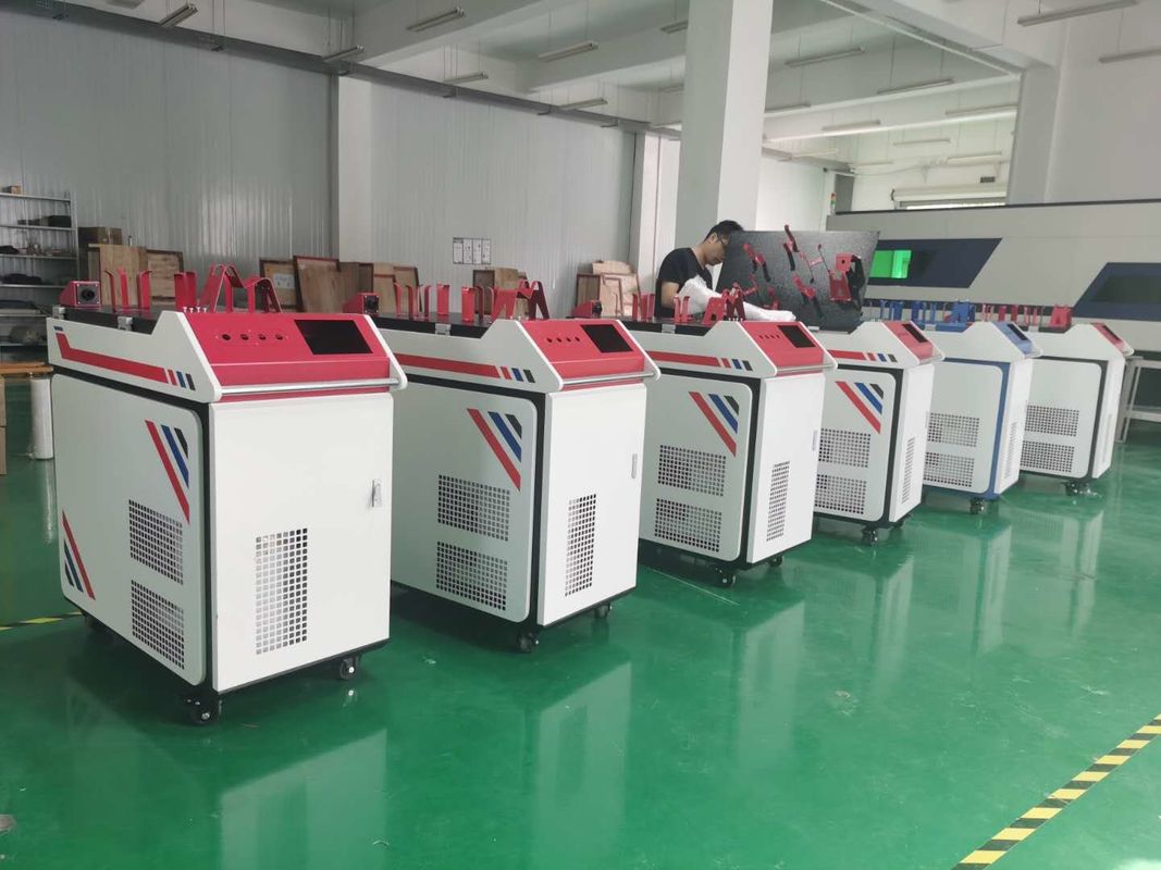 Handbediende 1000W 1080nm IPG MAX Laser Welding Machine CW IEC60204