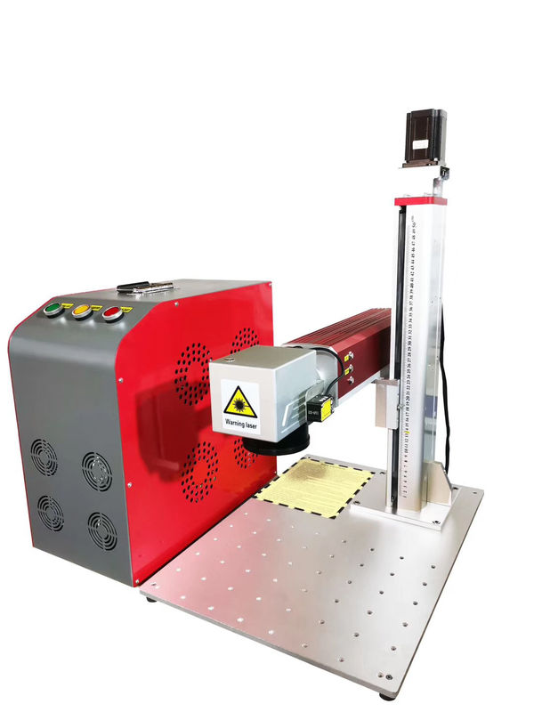 0.01mm de Machine van de Lasergravure voor Metaal, de Machine van de Lasergravure voor Plastiek