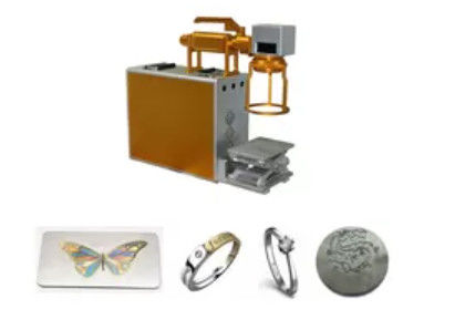 60W laser die Machines, 0.15mm Laser merken die Machine voor Gouden Juwelen merken