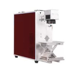 20W draagbare Laser Machine voor Metaal merken, Handbediende Laser Etcher die voor Metaal