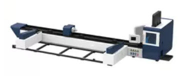 Dubbele Pneumatische Klem 6500mm CNC de Snijmachine van de Laserbuis