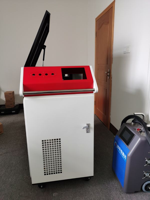 Regelbare Vlek 8 Keer 2000W Vezelss Handbediende de Machine van het Laserlassen
