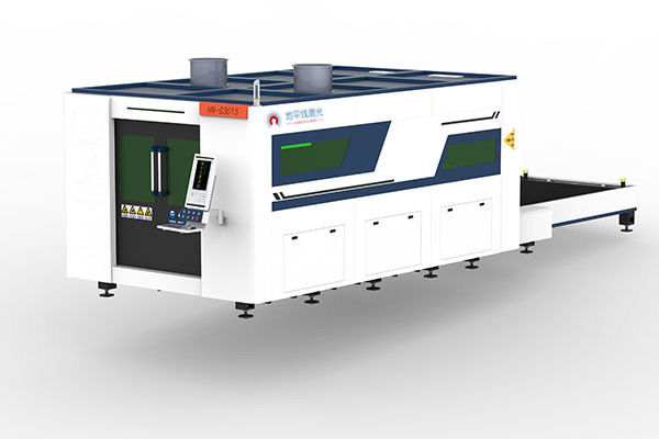 50mm sloten 4000mm Lasersnijmachine voor Staalplaat in