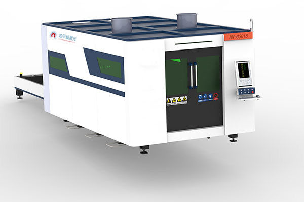 50mm sloten 4000mm Lasersnijmachine voor Staalplaat in