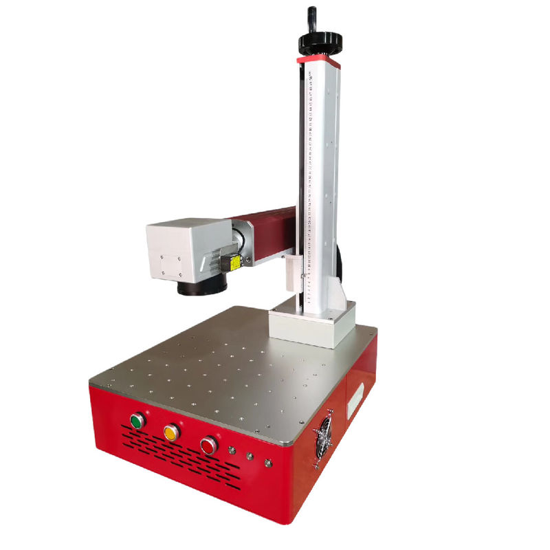 5mm de Lasergraveur For Metal van de Luchtkoelings20khz Vezel