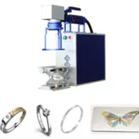 Laser die van de het Metaal50w 3d Vezel van de Mopakleur Machine merken