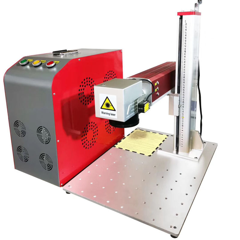 0.01mm de Machine van de Lasergravure voor Metaal, de Machine van de Lasergravure voor Plastiek