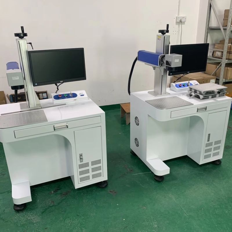 Metaal30w 60khz Laser die Machines, Laser merken die Machine voor Plastiek merken