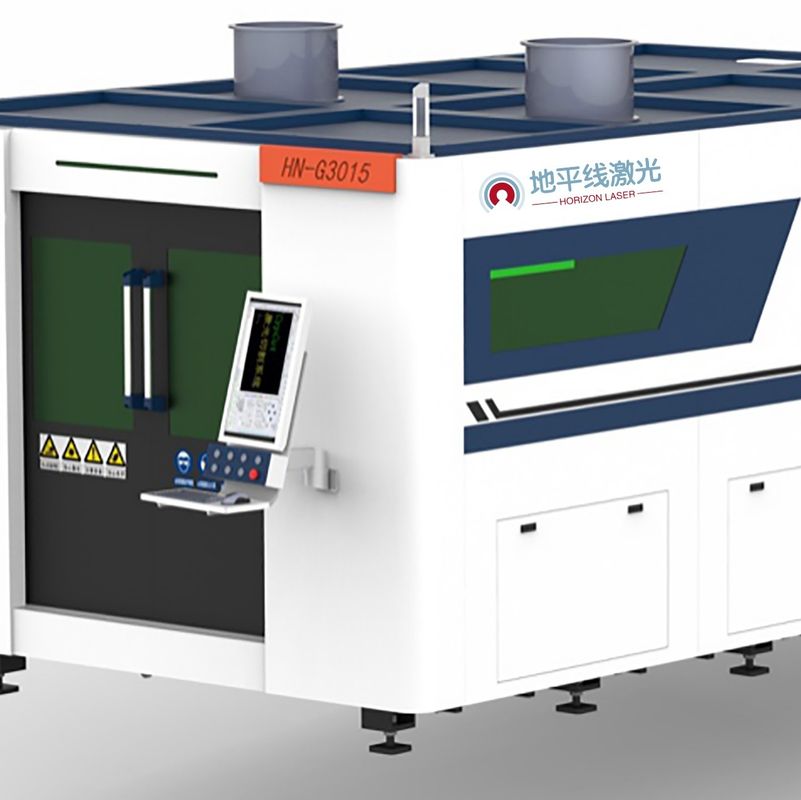 IPG 20mm CNC 8025 Lasersnijmachine Om metaal te snijden voor Staalplaat