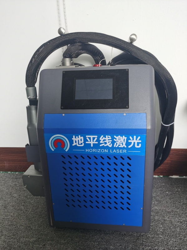 50W de Laser Schoonmakende Machine 1064nm van de rugzakvezel Draagbaar voor Roestverwijdering
